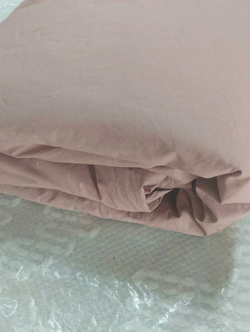 Quince Organic Cotton Clay Percale Duvet Cover! King! (864)